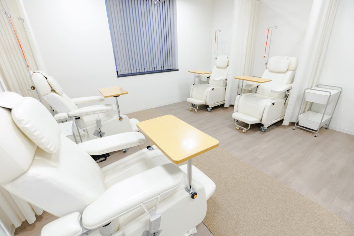 プライベートに配慮した治療室
